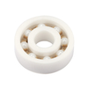 Rubber sealed 6200 Si3N4 ZrO2 ceramic ball bearing for bicycle