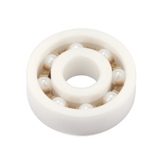 Rubber sealed 6200 Si3N4 ZrO2 ceramic ball bearing for bicycle