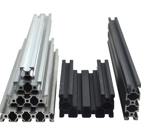  2060 v-slot (20 x 60 mm) black v systems rail
