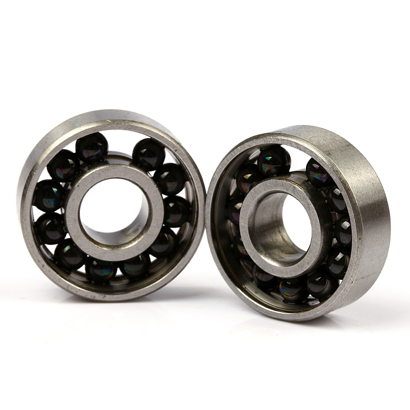 Si3N4 ceramic ball angular contact ball bearing 708