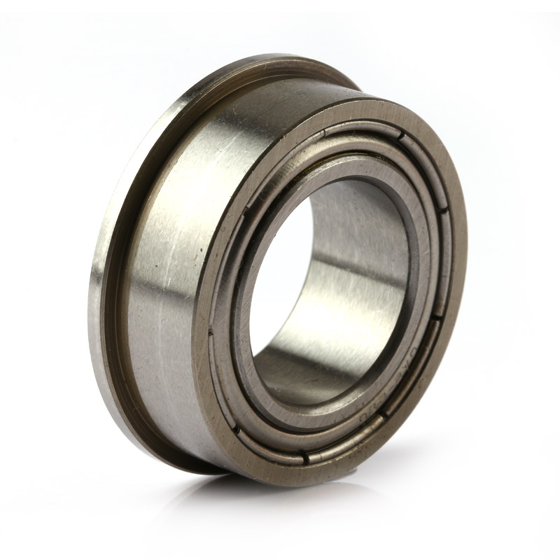  F698ZZ Flanged Bearing 8x19x6 Shielded Miniature Deep Groove Ball Bearings 