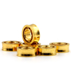 R188 6.35*12.7*4.762 YOYO gold colour U-groove ball bearing 