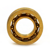 R188 6.35*12.7*4.762 YOYO gold colour U-groove ball bearing 