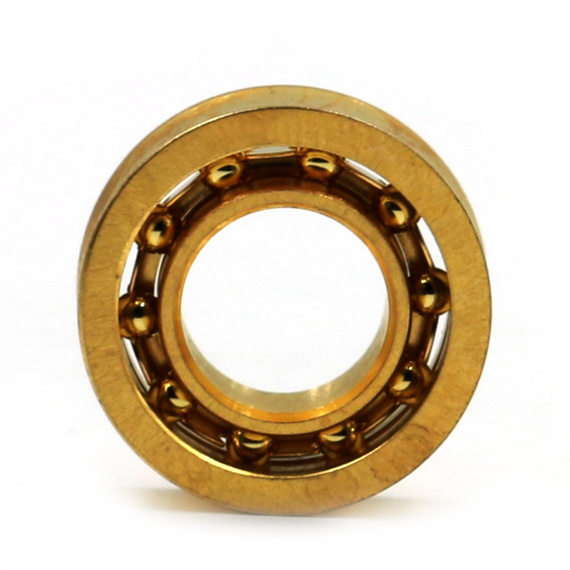 R188 6.35*12.7*4.762 YOYO gold colour U-groove ball bearing 