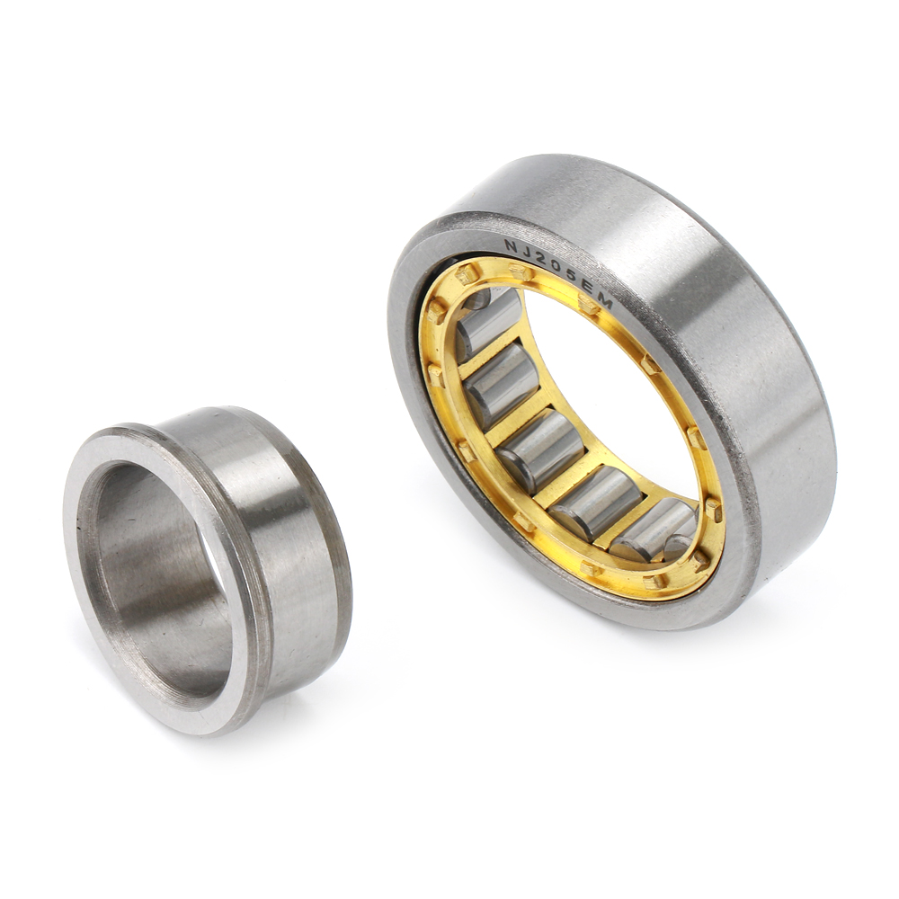 NJseries Reinforced Cylindrical Roller Bearing with Brass Cage NJ205EM 