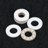 PEEK Cage Full Ceramic ZrO2 Thrust Ball Bearing 51101