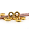 R188 6.35*12.7*4.762 YOYO gold colour U-groove ball bearing 