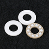 PEEK Cage Full Ceramic ZrO2 Thrust Ball Bearing 51101
