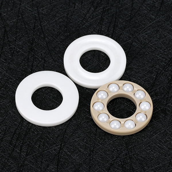 PEEK Cage Full Ceramic ZrO2 Thrust Ball Bearing 51101 - Buy Thrust Ball ...