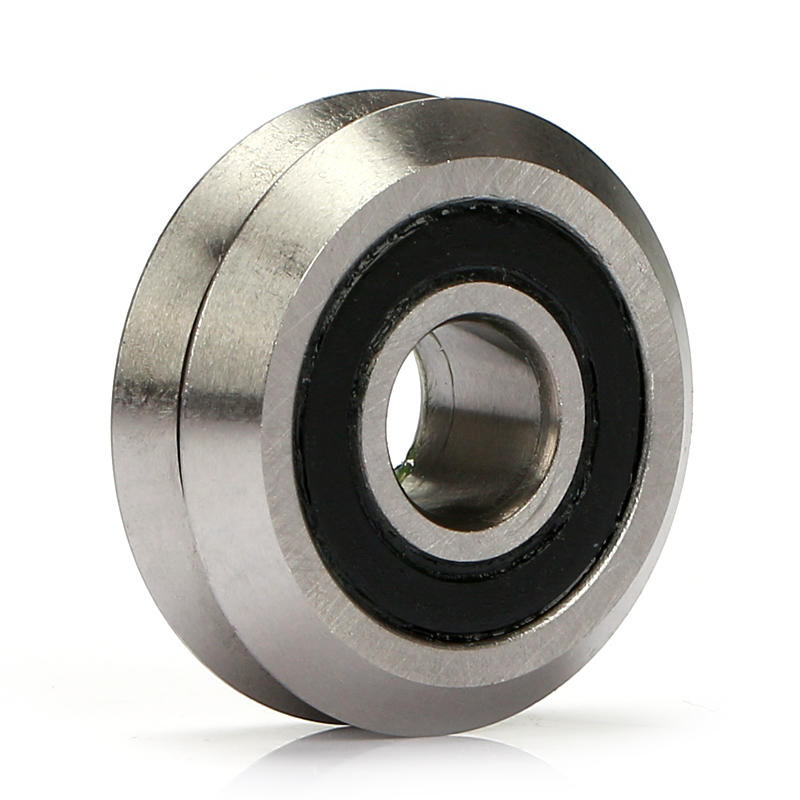 W2SSX Stainless Steel W Groove Guide Wheel track roller bearing 