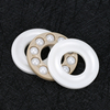 PEEK Cage Full Ceramic ZrO2 Thrust Ball Bearing 51101