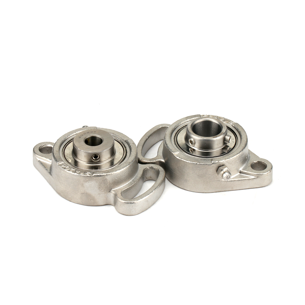 SUCFA201 Stainless Steel Cast Housing Bracket Mounted Ball Bearing 12mm Bore Size 