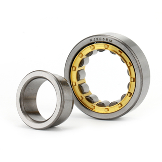 NJseries Reinforced Cylindrical Roller Bearing with Brass Cage NJ205EM 