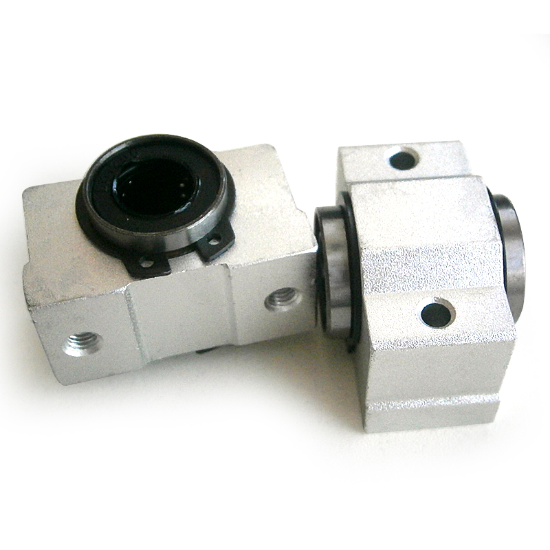 12mm short linear slider bearing support circular guide optical axis aluminum housing SCS series SC12VUU