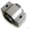 12mm short linear slider bearing support circular guide optical axis aluminum housing SCS series SC12VUU